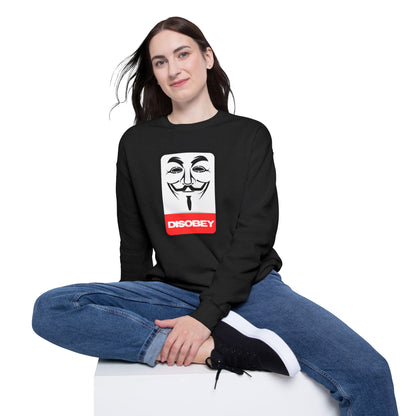 Disobey Guy Fawkes Graphic Sweatshirt