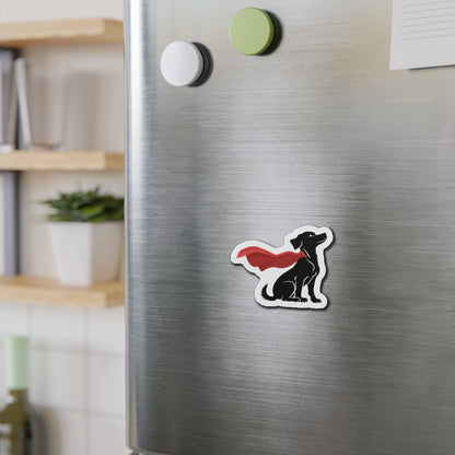 A Man and His Dog Magnet