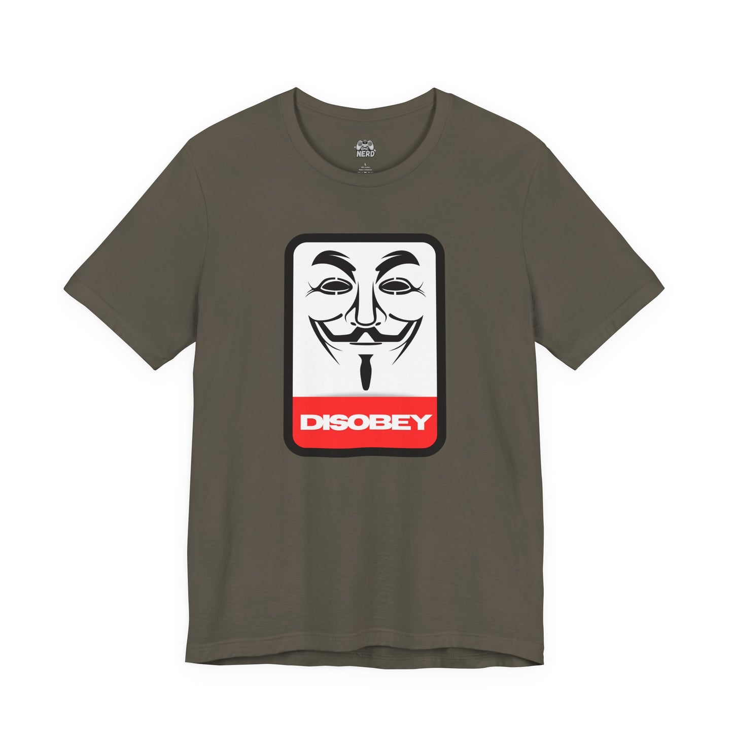 Disobey Guy Fawkes Graphic Tee