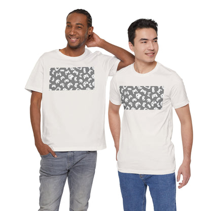 Greige Bomber Graphic Tee