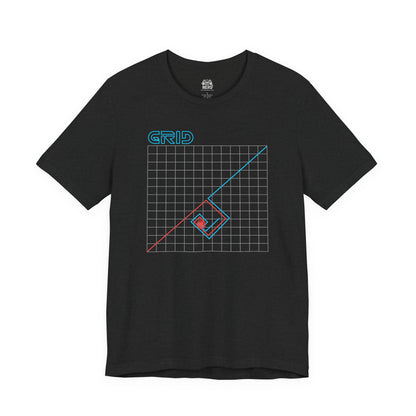 Retro Grid Graphic Tee