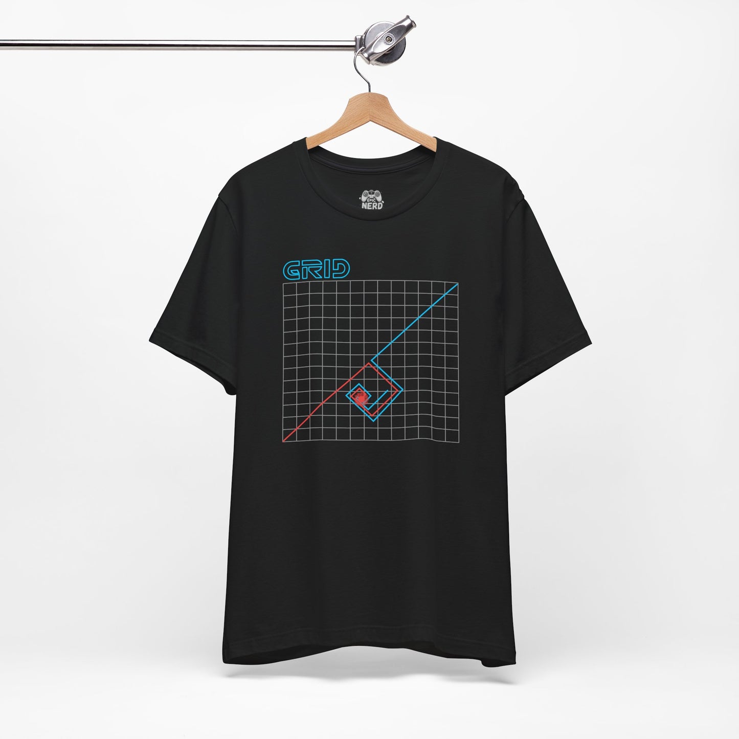 Retro Grid Graphic Tee