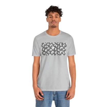 Greige Bomber Graphic Tee