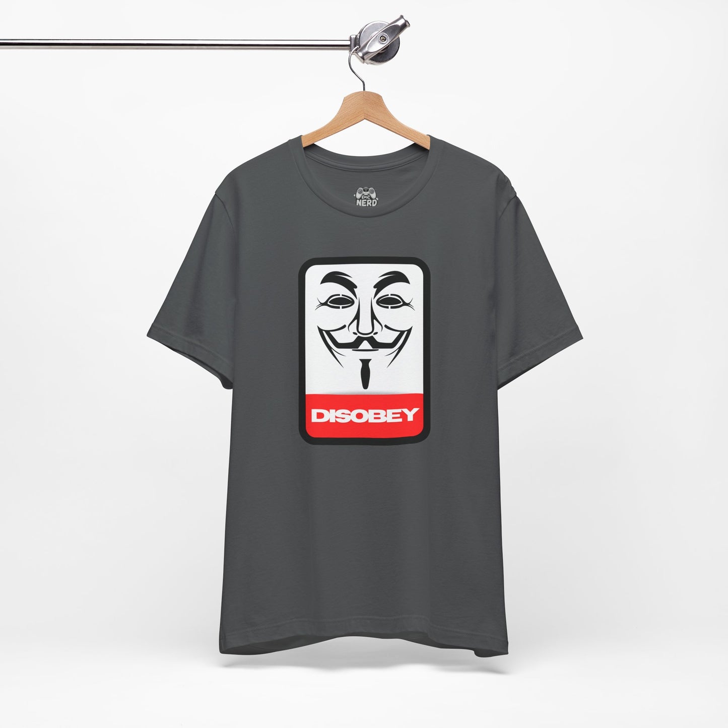 Disobey Guy Fawkes Graphic Tee