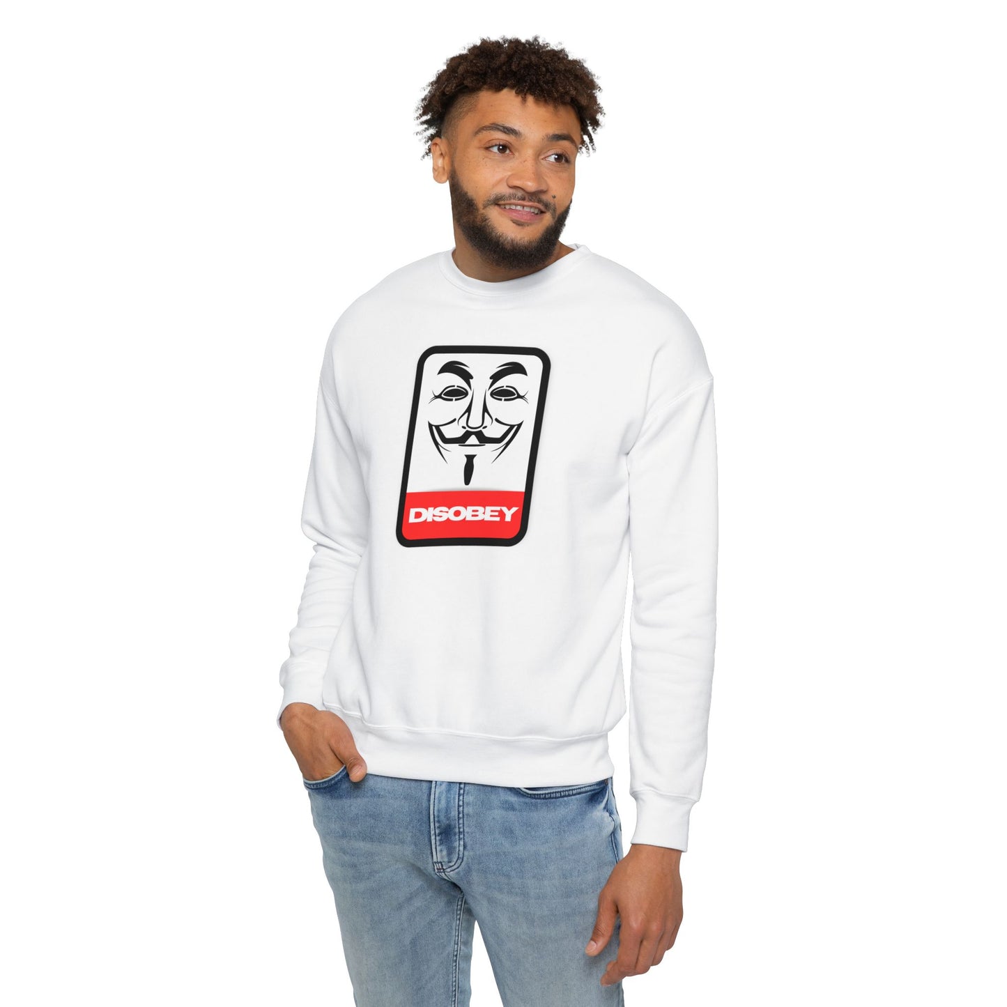 Disobey Guy Fawkes Graphic Sweatshirt