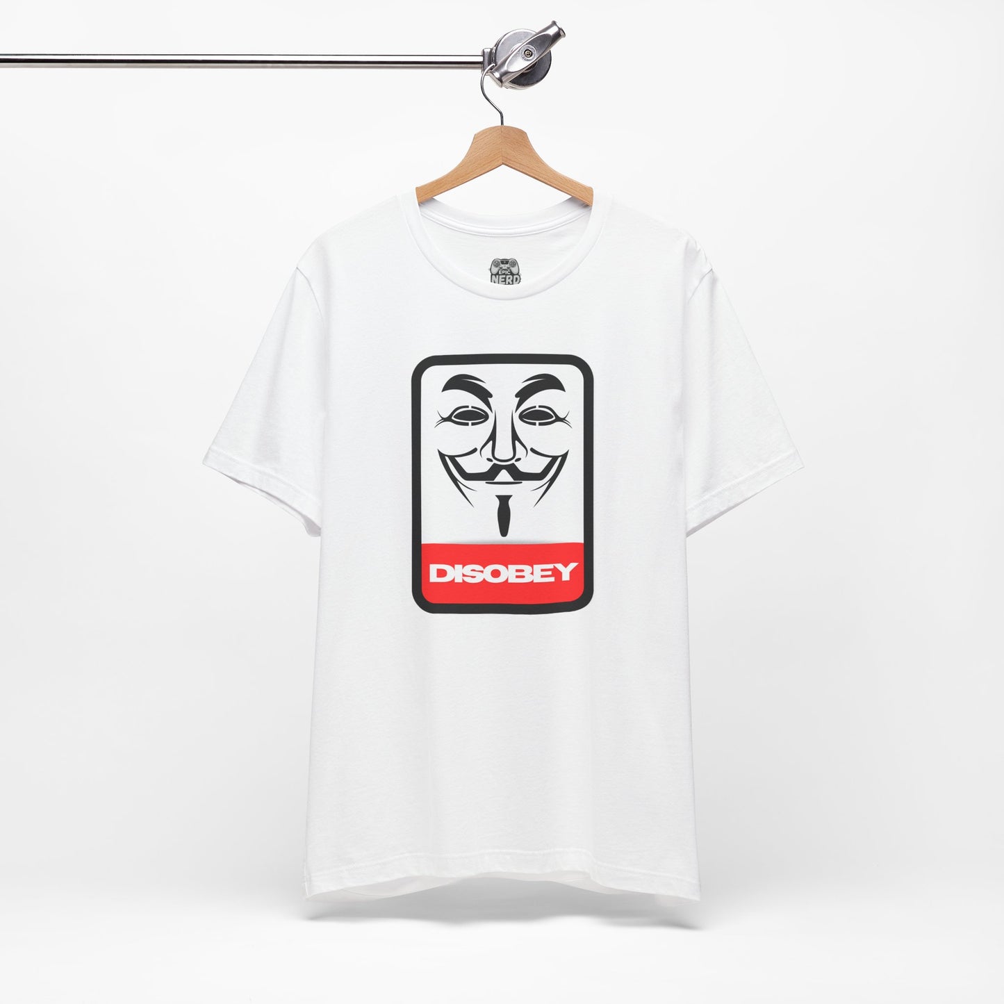 Disobey Guy Fawkes Graphic Tee