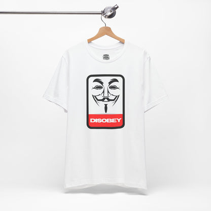 Disobey Guy Fawkes Graphic Tee