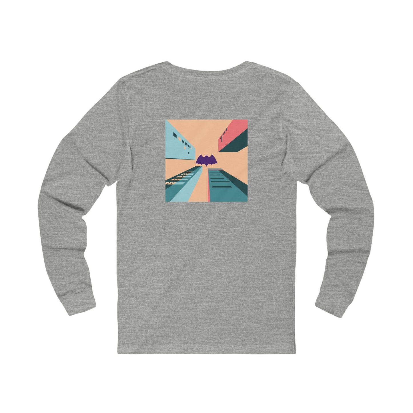 Retro Bat Long Sleeve Graphic Tee