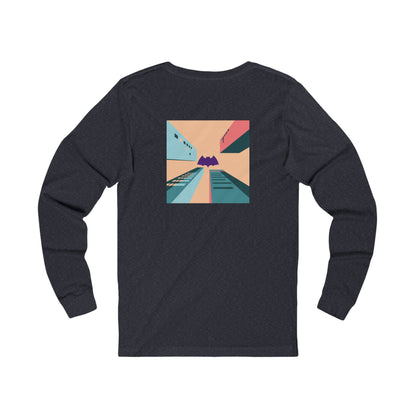 Retro Bat Long Sleeve Graphic Tee