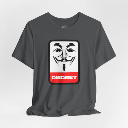 Disobey Guy Fawkes Graphic Tee