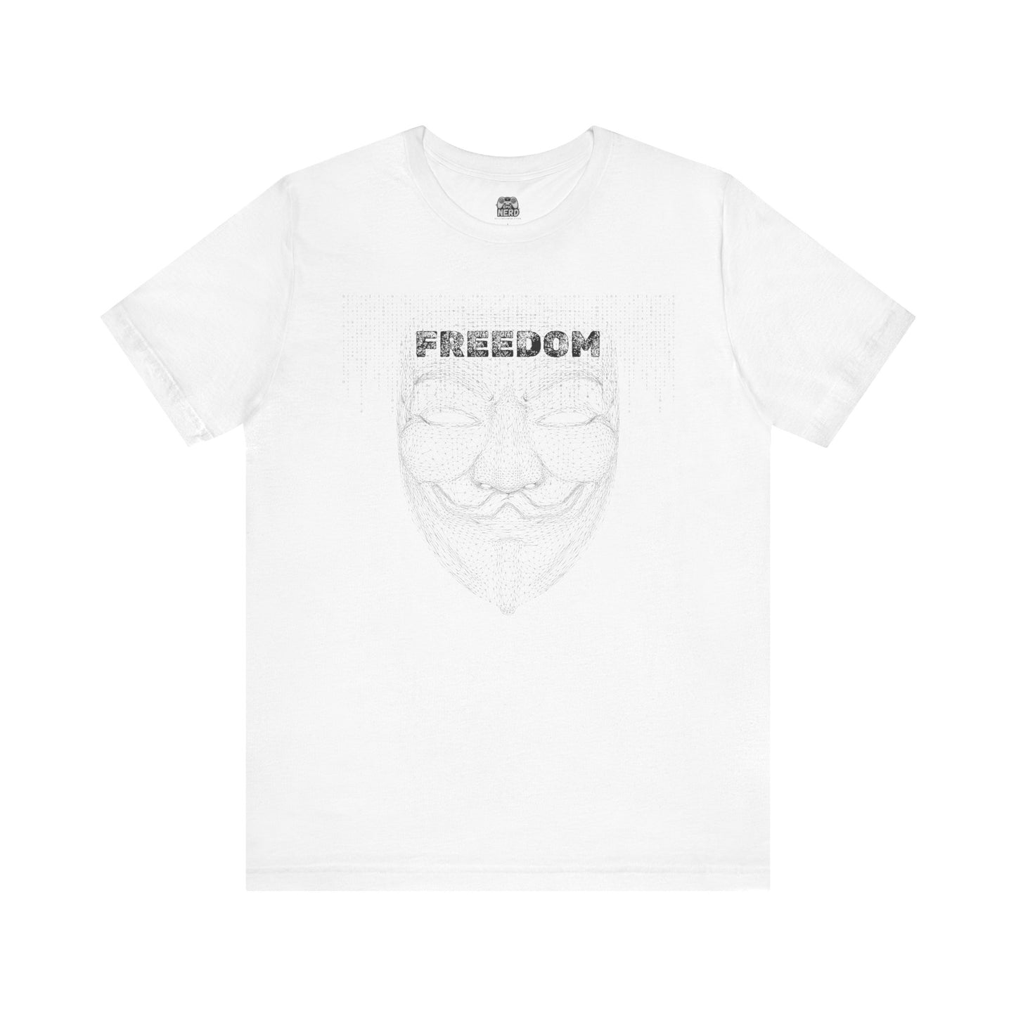 Hacker Fawkes Short Sleeve Graphic Tee