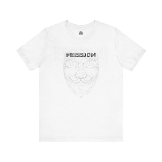 Hacker Fawkes Short Sleeve Graphic Tee
