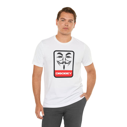 Disobey Guy Fawkes Graphic Tee