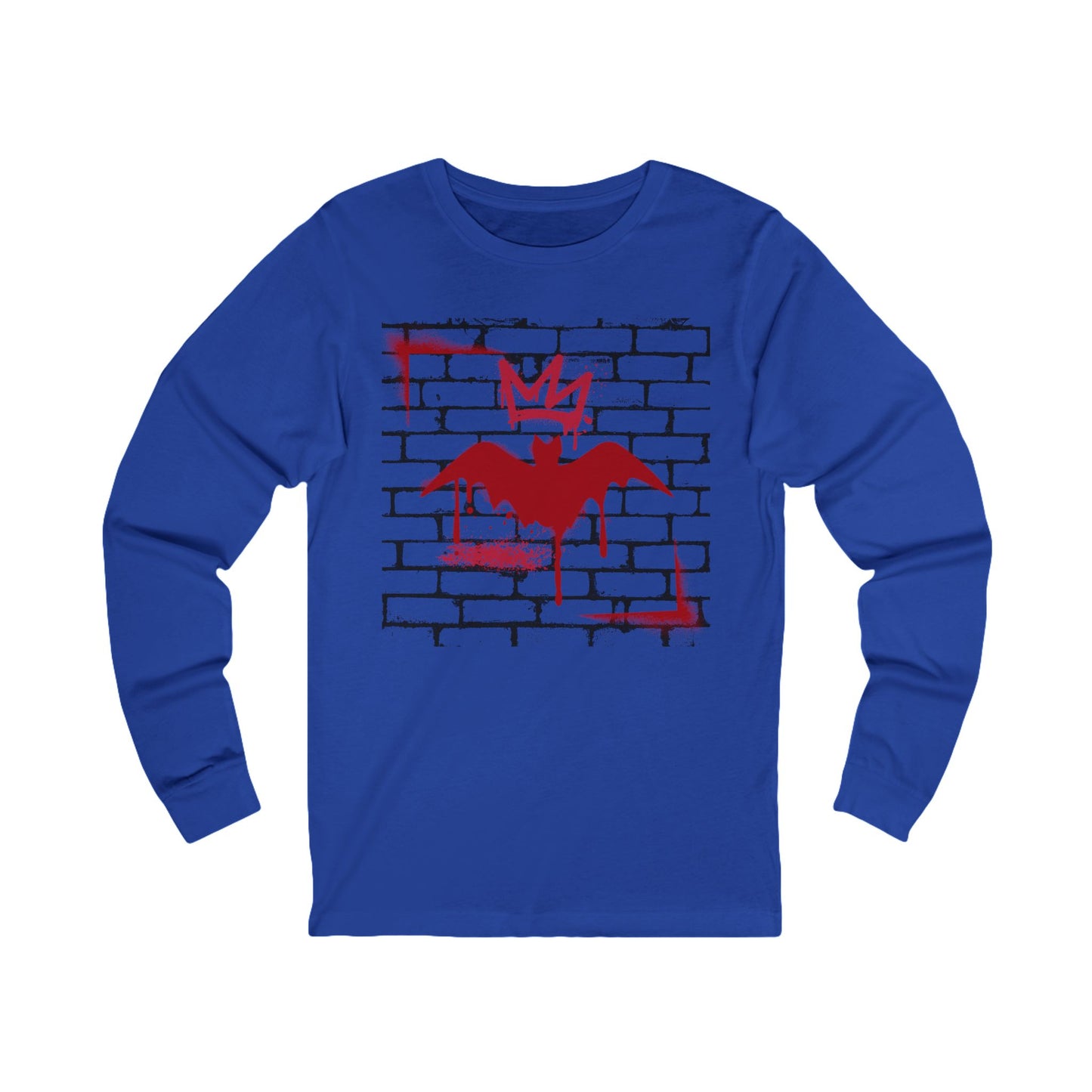 Street Bat Long Sleeve Graphic Tee
