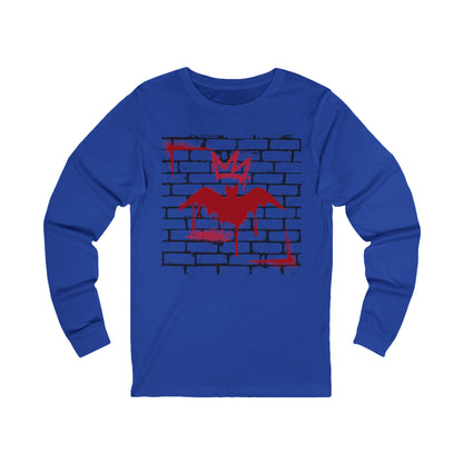 Street Bat Long Sleeve Graphic Tee