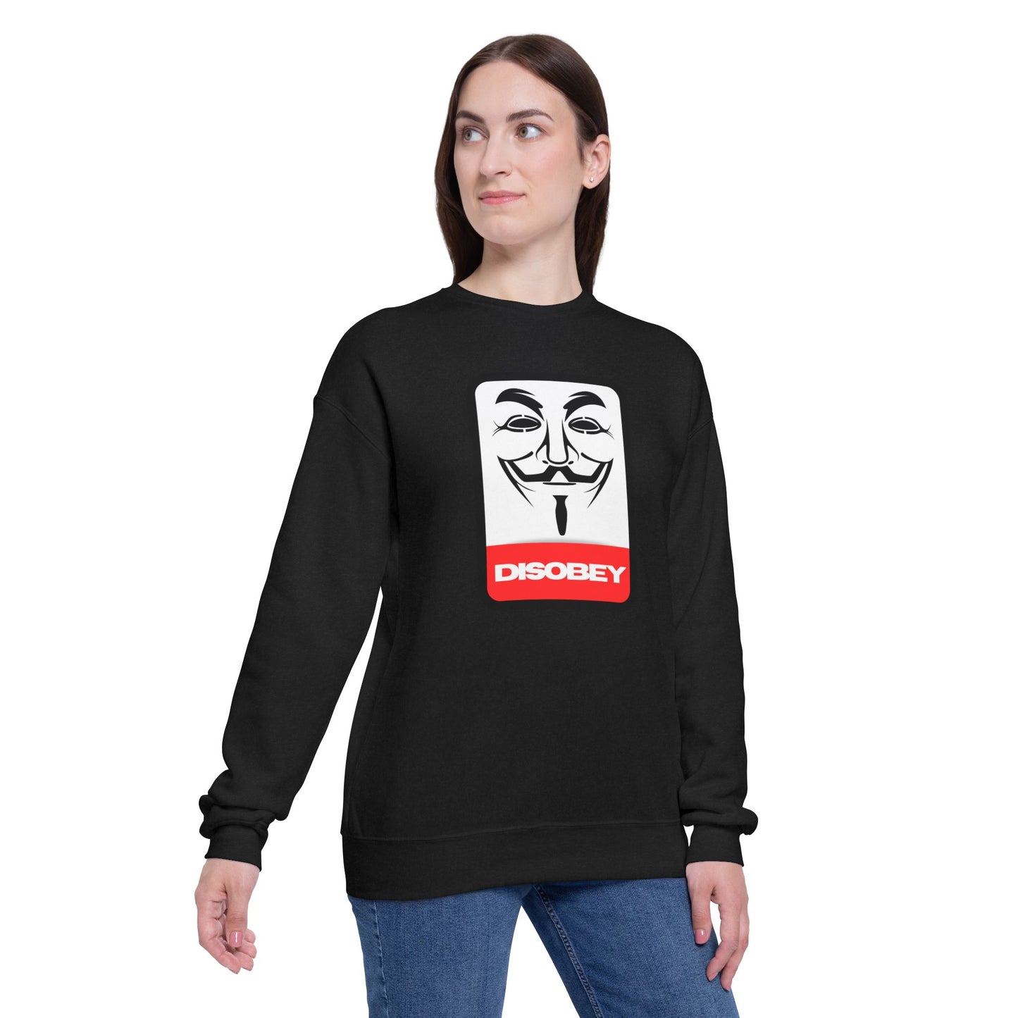Disobey Guy Fawkes Graphic Sweatshirt