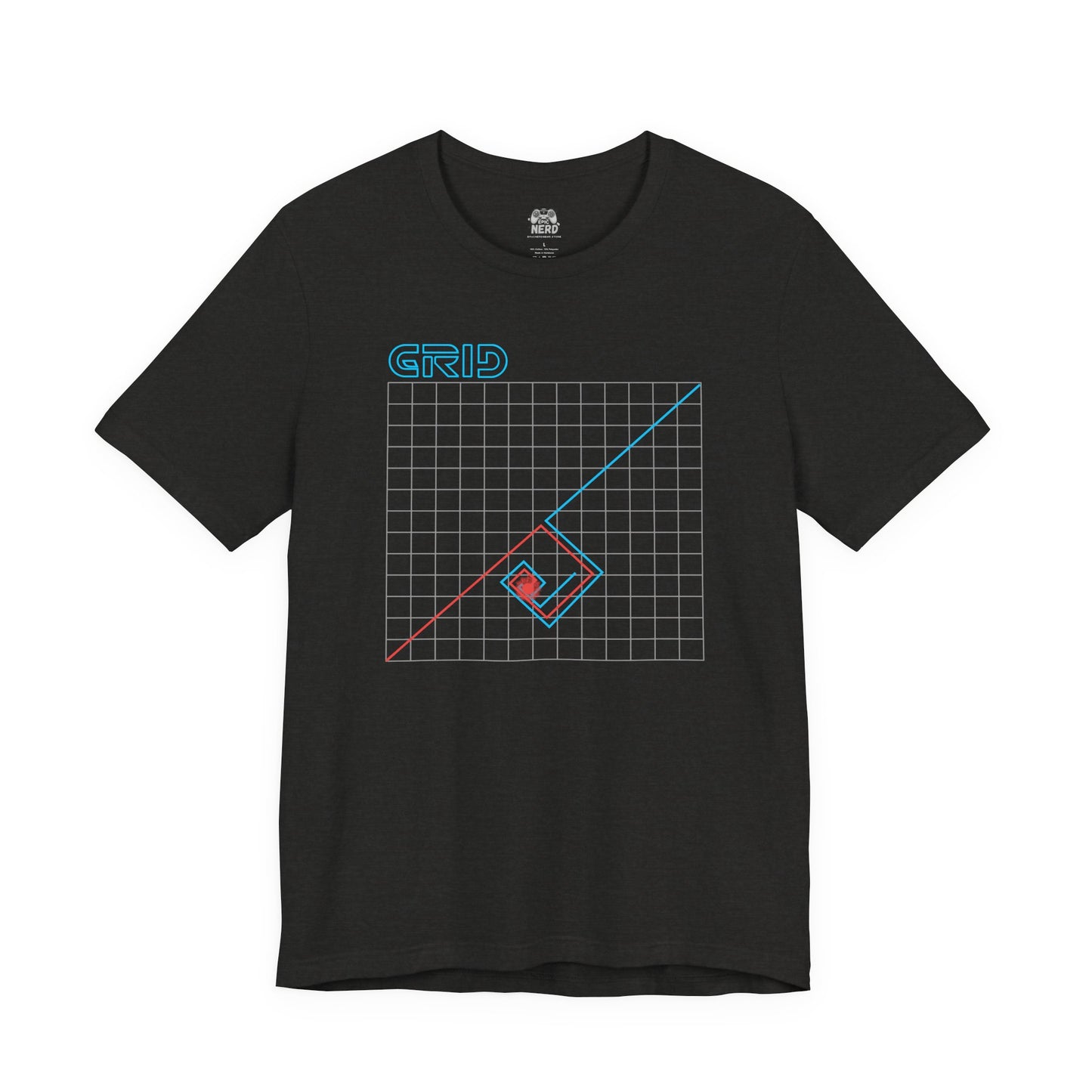 Retro Grid Graphic Tee