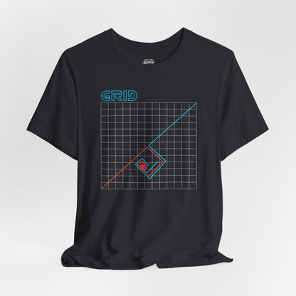 Retro Grid Graphic Tee