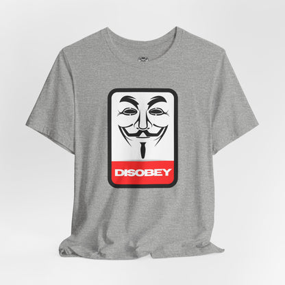 Disobey Guy Fawkes Graphic Tee