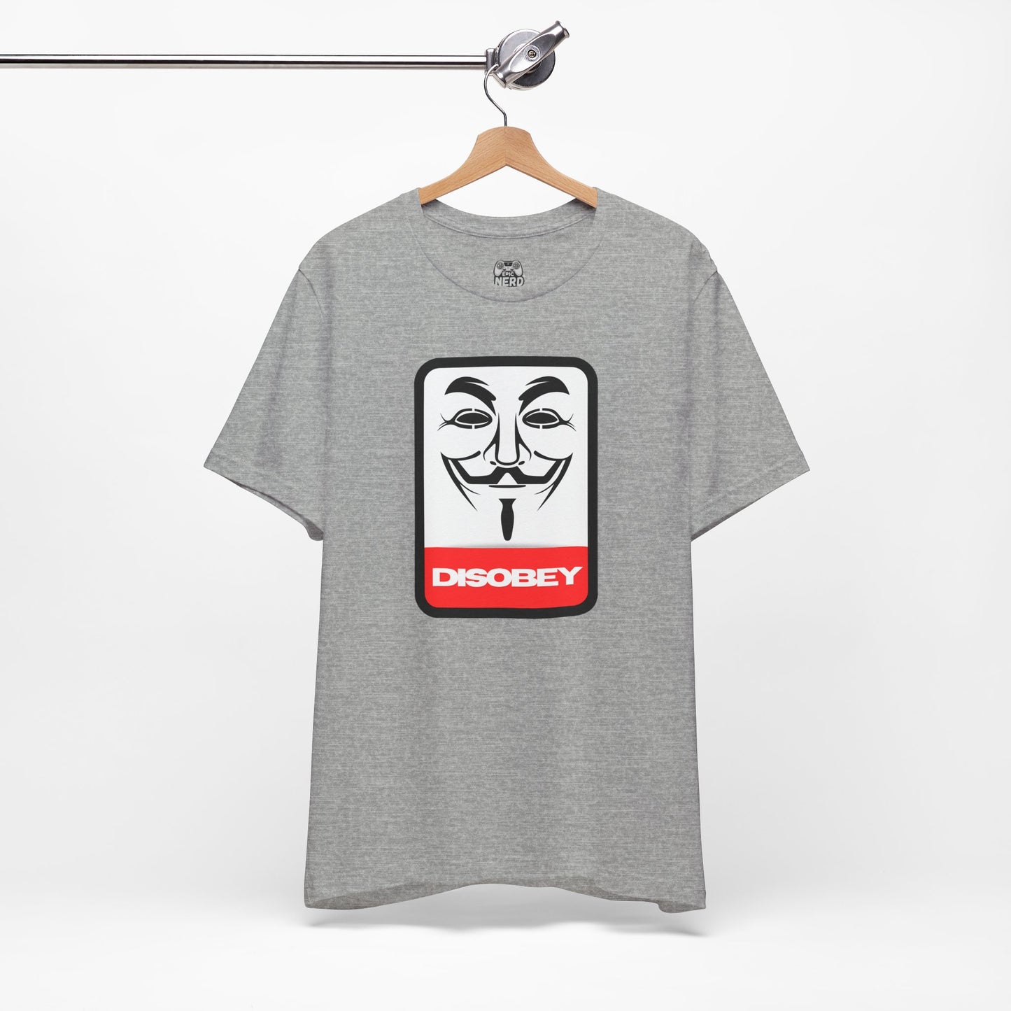 Disobey Guy Fawkes Graphic Tee
