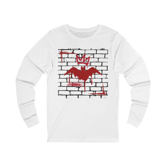 Street Bat Long Sleeve Graphic Tee