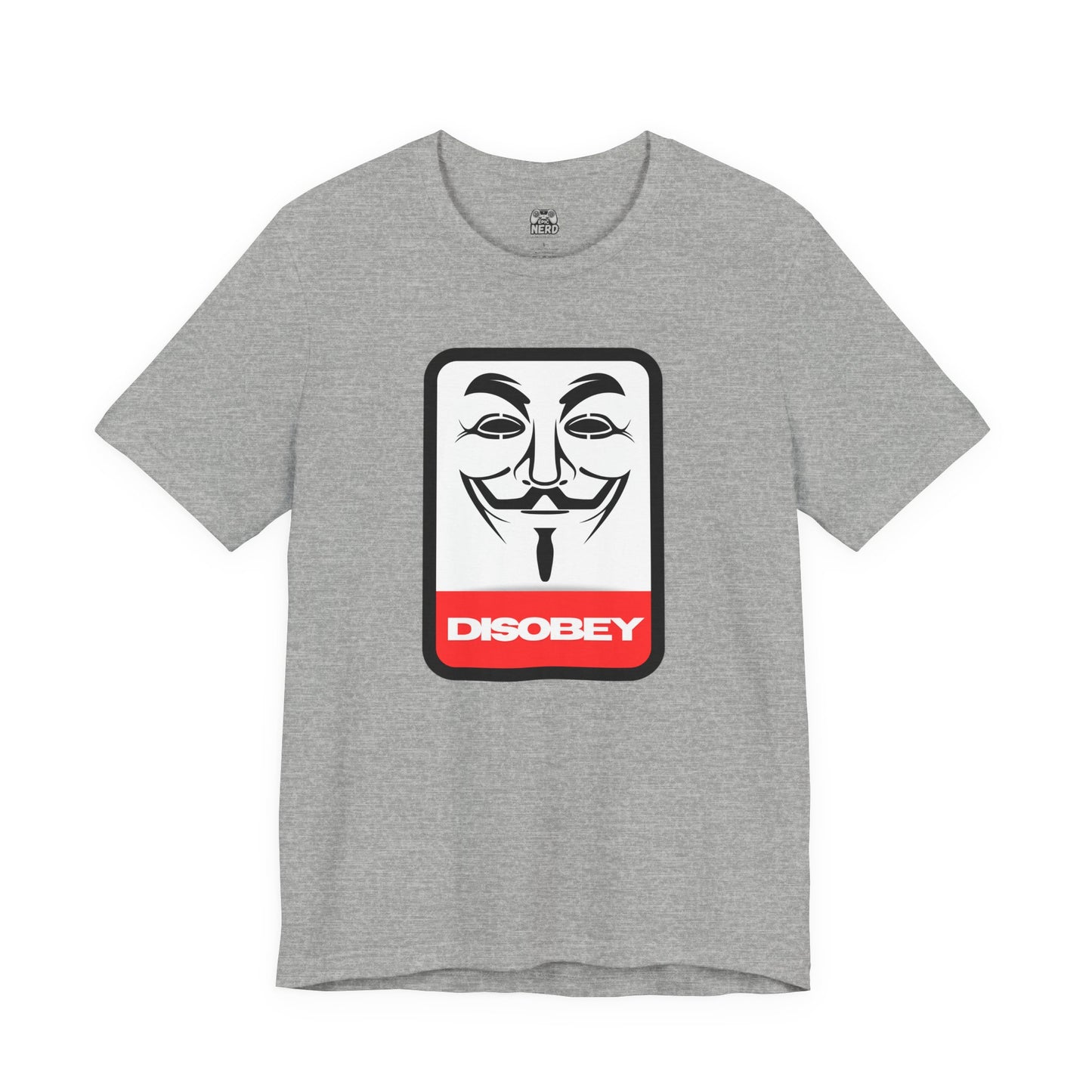 Disobey Guy Fawkes Graphic Tee