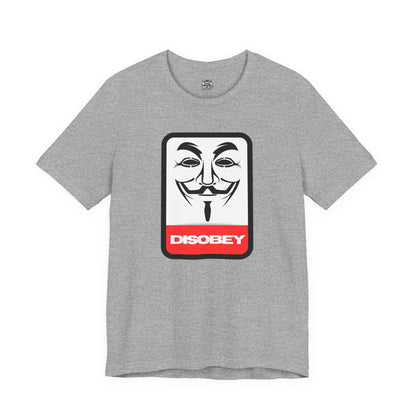 Disobey Guy Fawkes Graphic Tee