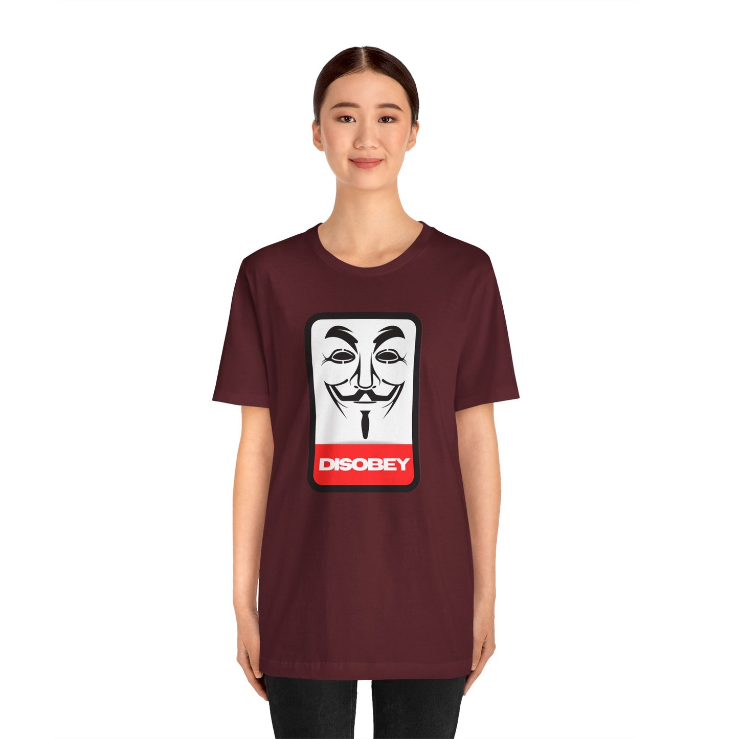 Disobey Guy Fawkes Graphic Tee