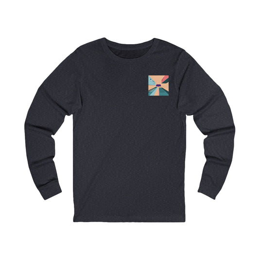 Retro Bat Long Sleeve Graphic Tee