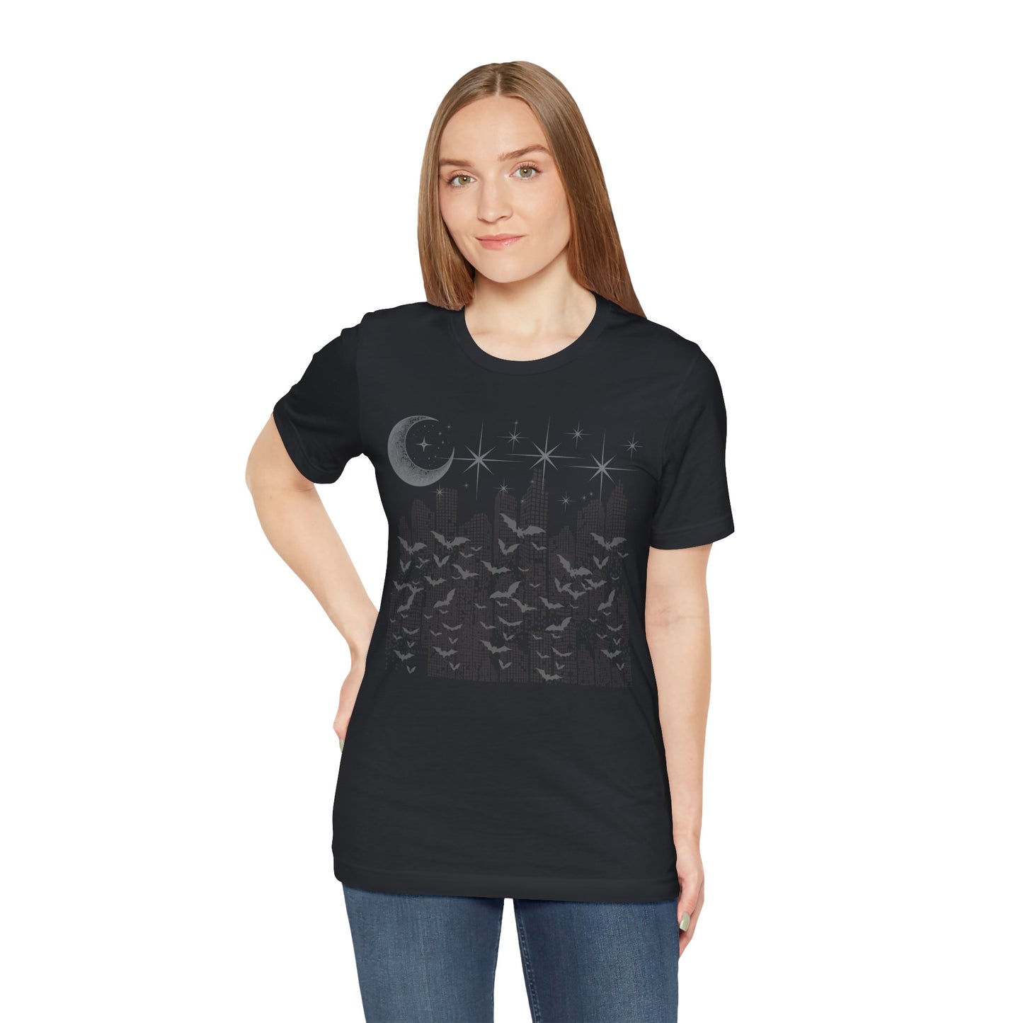 Bat Filled Sky Graphic Tee