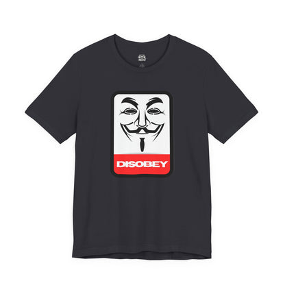 Disobey Guy Fawkes Graphic Tee