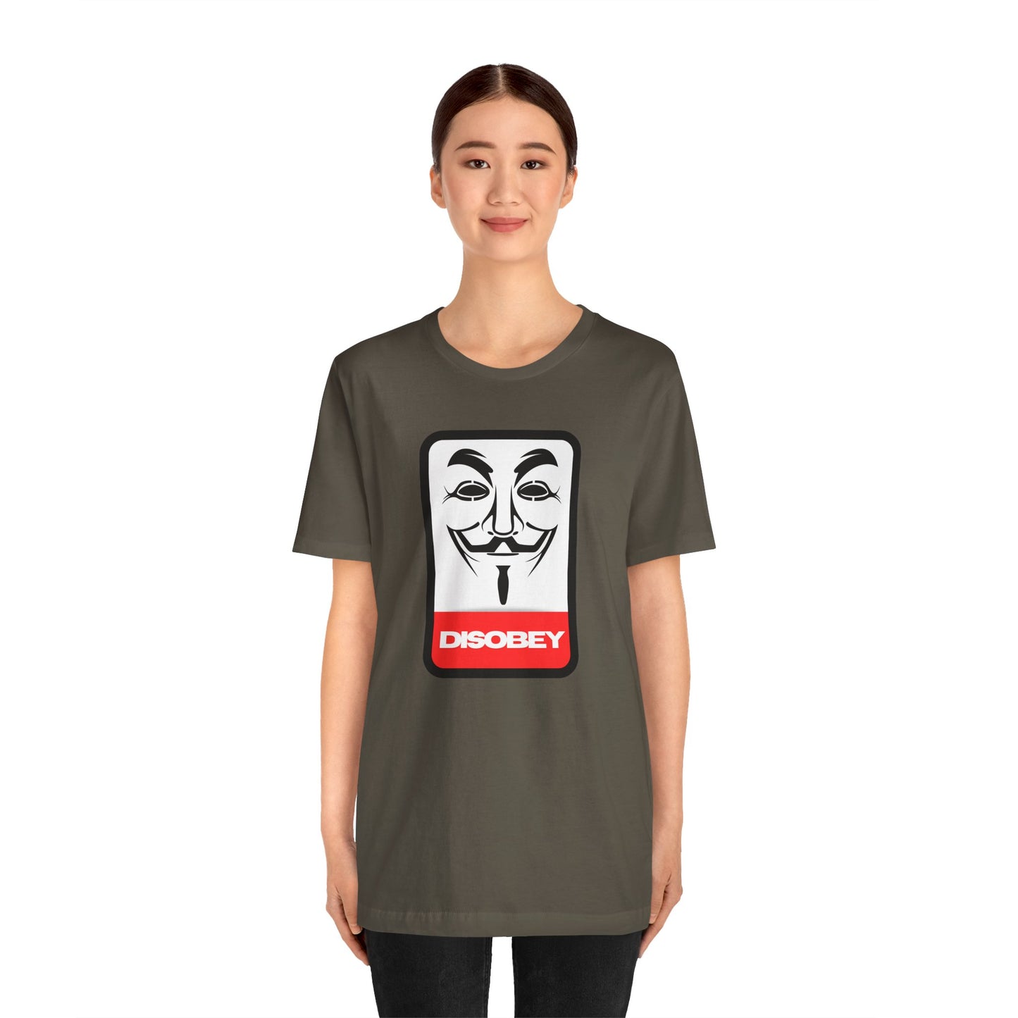 Disobey Guy Fawkes Graphic Tee