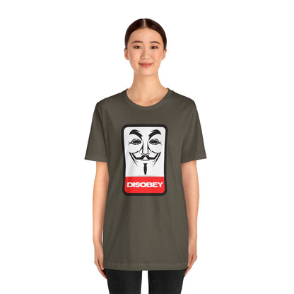 Disobey Guy Fawkes Graphic Tee