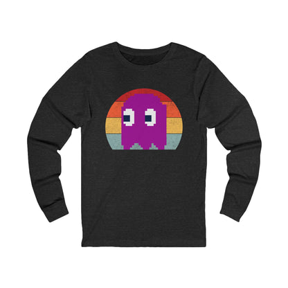 Retro Boo Graphic Long Sleeve Tee