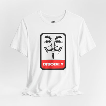 Disobey Guy Fawkes Graphic Tee