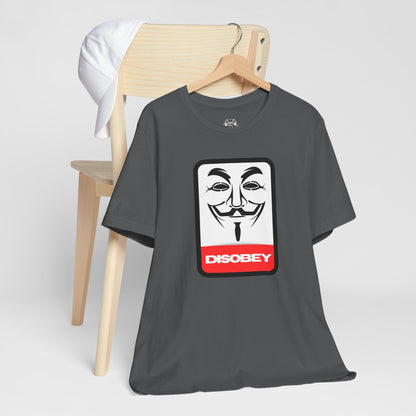 Disobey Guy Fawkes Graphic Tee