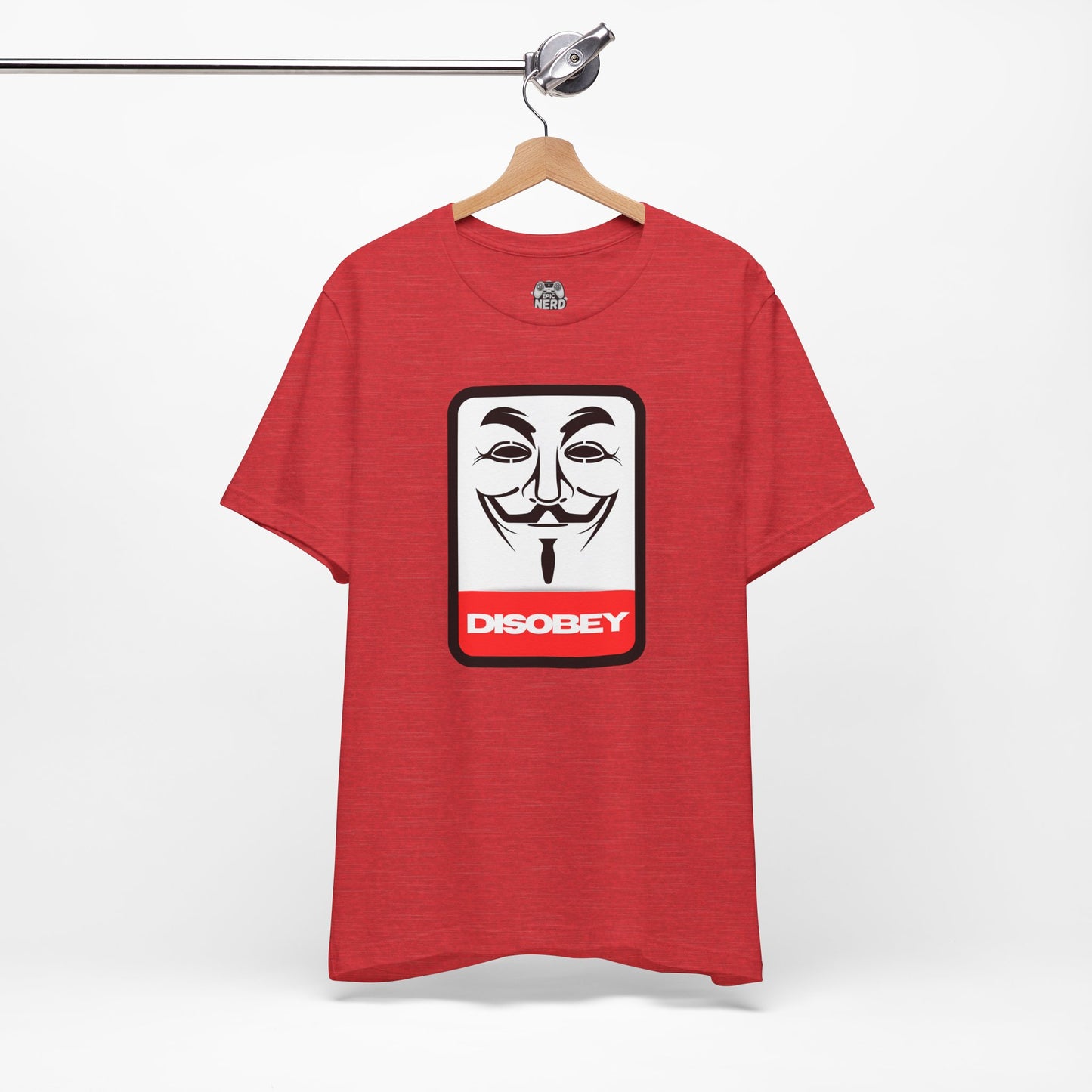 Disobey Guy Fawkes Graphic Tee