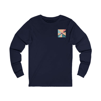 Retro Bat Long Sleeve Graphic Tee
