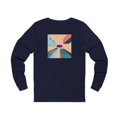 Retro Bat Long Sleeve Graphic Tee