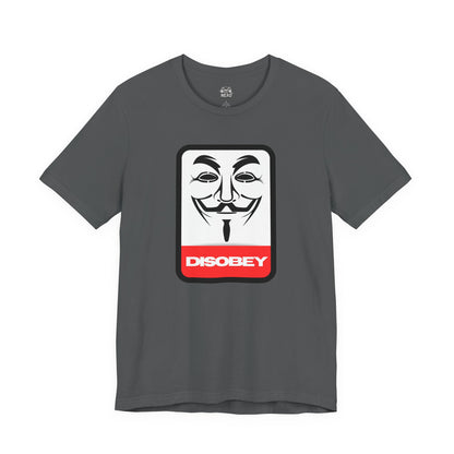 Disobey Guy Fawkes Graphic Tee