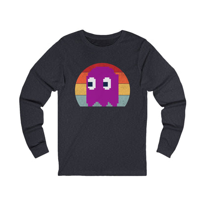 Retro Boo Graphic Long Sleeve Tee