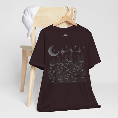Bat Filled Sky Graphic Tee