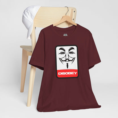 Disobey Guy Fawkes Graphic Tee