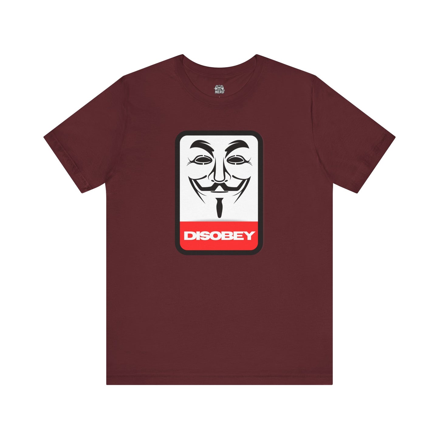 Disobey Guy Fawkes Graphic Tee