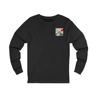 Retro Bat Long Sleeve Graphic Tee