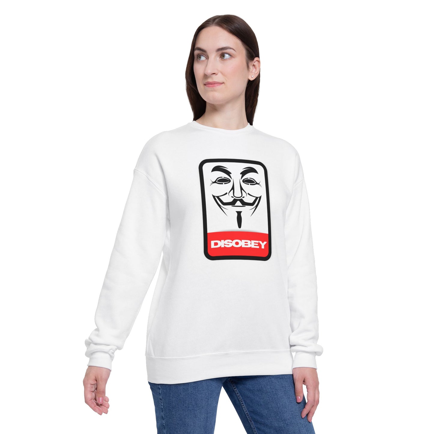 Disobey Guy Fawkes Graphic Sweatshirt