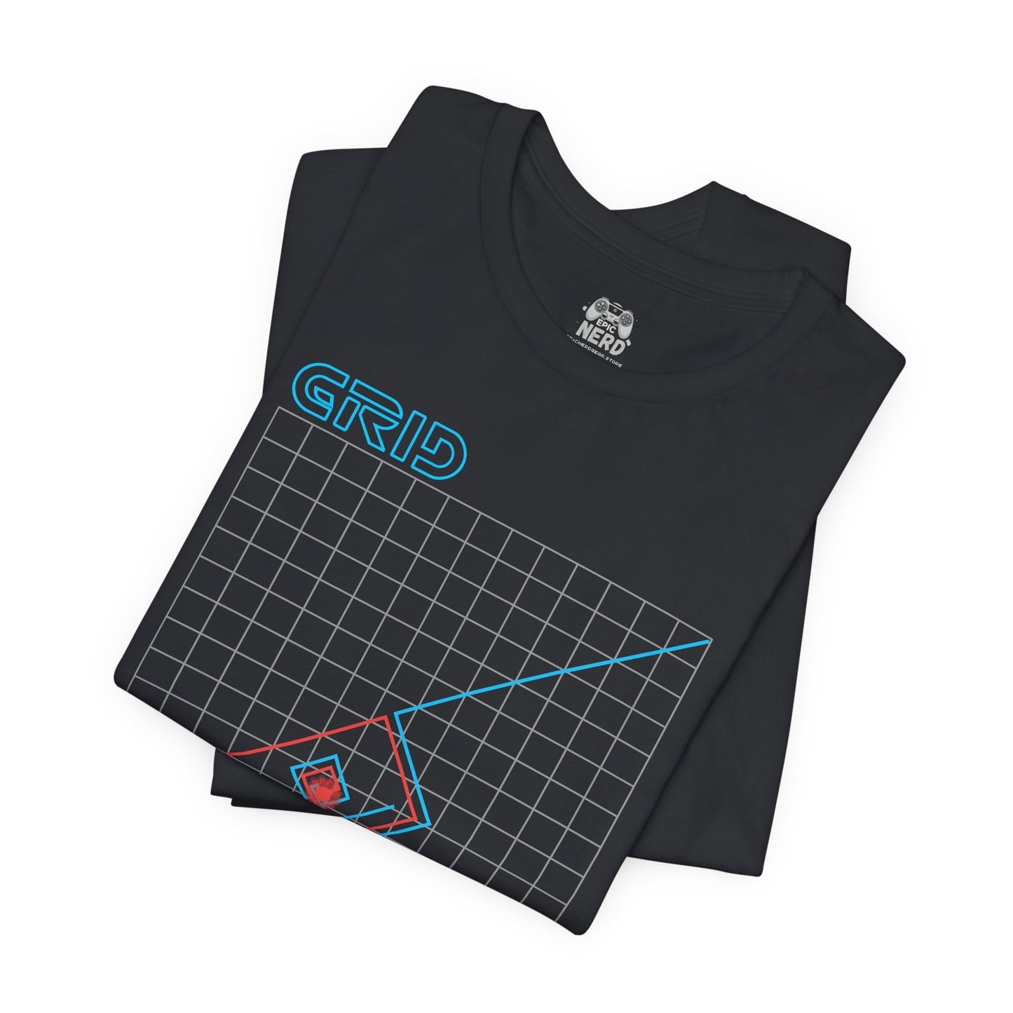 Retro Grid Graphic Tee