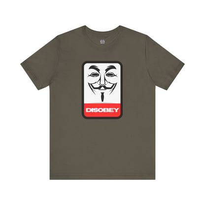 Disobey Guy Fawkes Graphic Tee