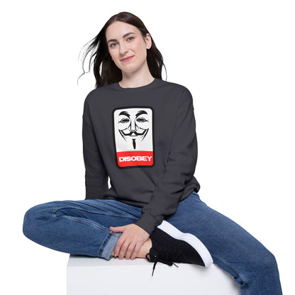 Disobey Guy Fawkes Graphic Sweatshirt